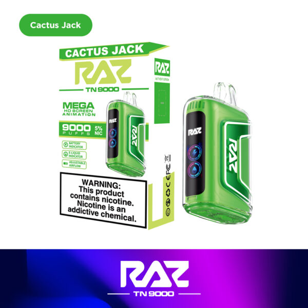 RAZ TN9000 Disposable 5% (Display Box of 5) (Master Case of 200) - Image 71