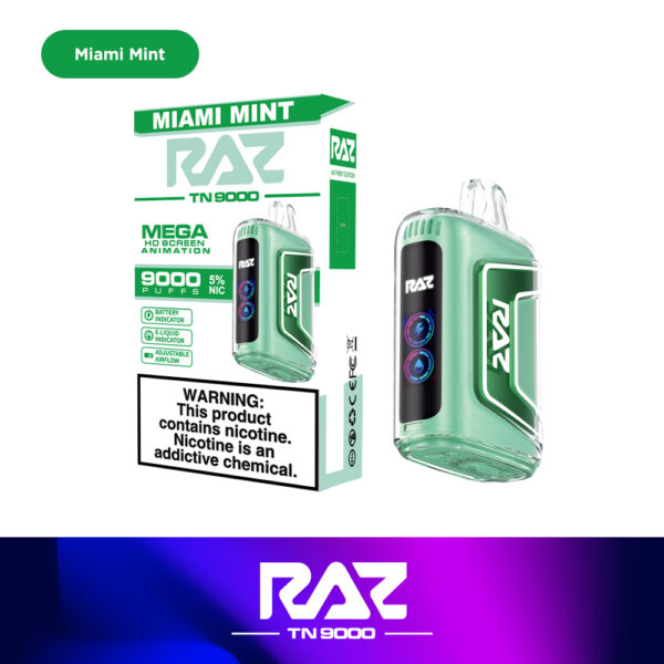 RAZ TN9000 Disposable 5% (Display Box of 5) (Master Case of 200) - Image 73