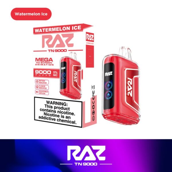 RAZ TN9000 Disposable 5% (Display Box of 5) (Master Case of 200) - Image 33