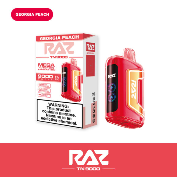 RAZ TN9000 Disposable 5% (Display Box of 5) (Master Case of 200) - Image 2