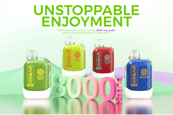 OXBAR G8000 Rechargeable Disposables - 8000 Puffs - Image 2