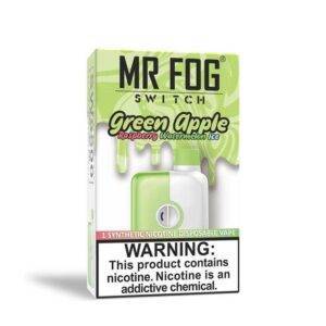 Green Apple Raspberry Watermelon Ice Mr Fog Switch 5500 Puffs
