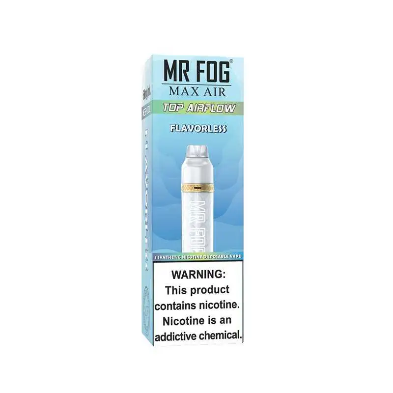 Mr Fog Max Air Flavorless Disposable – 3000 Puffs - Image 2