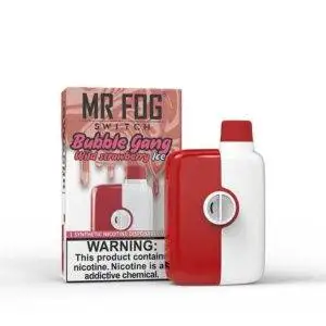 Bubble Gang Wild Strawberry Ice Mr Fog Switch 5500 Puffs