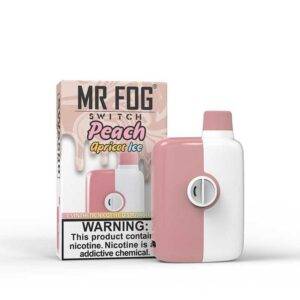 Peach Apricot Ice Mr Fog Switch 5500 Puffs – Disposable