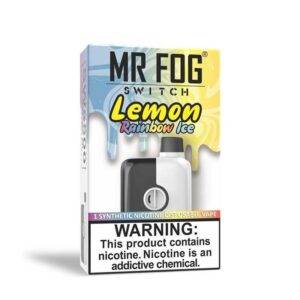 Lemon Rainbow Ice Mr Fog Switch 5500 Puffs – Disposable