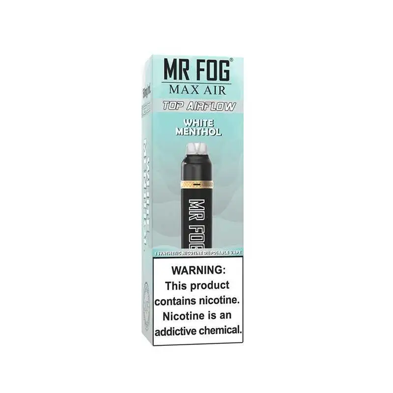 Mr Fog Max Air White Menthol Disposable – 3000 Puffs - Image 2