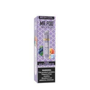 Mr Fog Max Air Peach Blue Raspberry Ice Disposable – 3000 Puffs