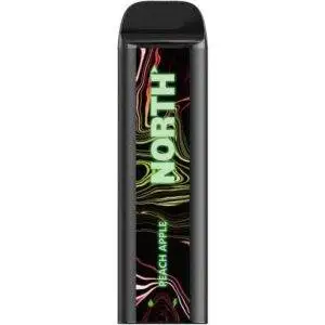 Peach Apple North Night Edition- 5000 Puffs Disposable