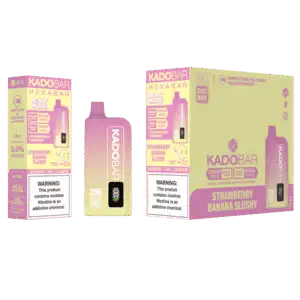 Strawberry Banana Slushy Hexa X Kado Bar Disposable Vape – 20k puffs