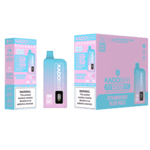 Strawberry Blue Razz Hexa X Kado Bar Disposable Vape – 20k puffs