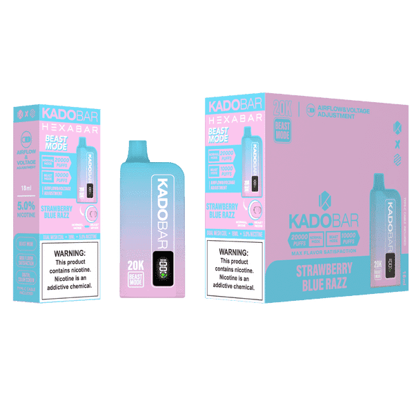 Strawberry Blue Razz Hexa