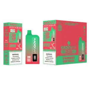 Strawberry Kiwi Fusion Hexa X Kado Bar Disposable Vape – 20k puffs