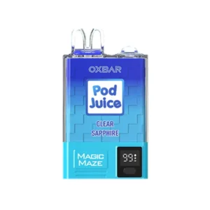 CLEAR SAPPHIRE OXBAR PRO 5% Nic 10K Puffs