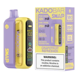 Grapefruit Refresher Kado Bar Snap 5% 25k Disposable Vape