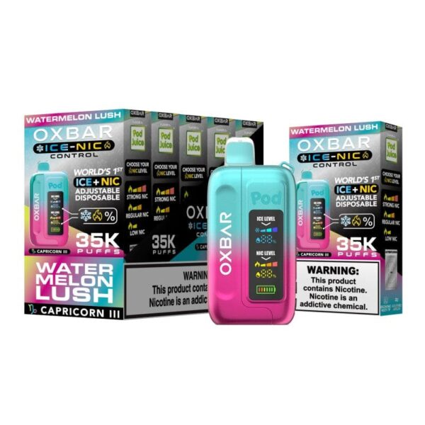 Watermelon Lush Oxbar Vape 35K | 5% Nic Disposable