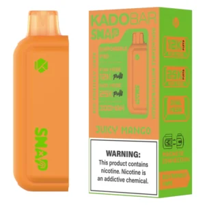 Juicy Mango Kado Bar Snap Disposable Pod 25k Puffs (Addon Battery Not Included)
