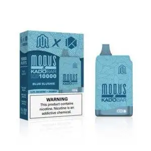 Blue Slushie Modus X Kado Bar KB10000 Puffs