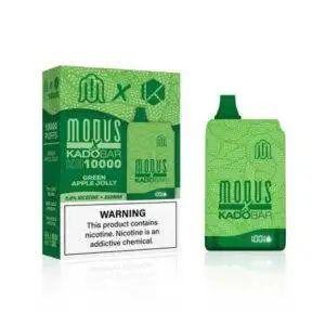 Green Apple Jolly Modus X Kado Bar KB10000 Puffs