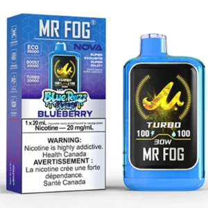 Blueberry Mr Fog Nova Steezy Edition 36,000 Puffs Disposable Vape