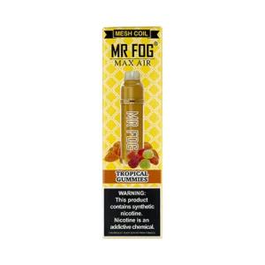 Mr Fog Max Air Tropical Gummies Disposable – 3000 Puffs