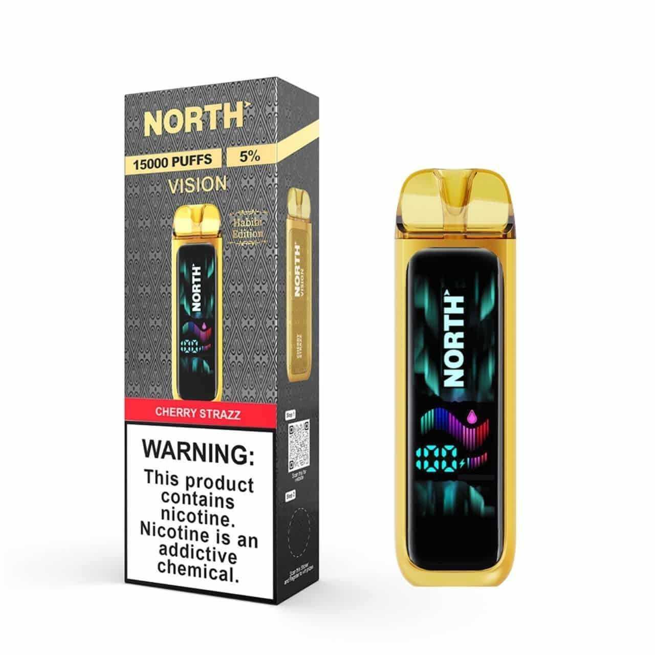 Cherry Strazz - North Vision 15k Disposable Vape