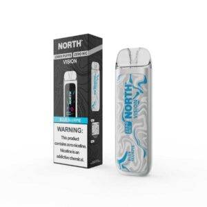 Blue Slurpie North Vision Zero Nicotine – Disposable Vape