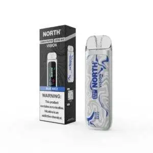 Blue Razz North Vision Zero Nicotine – Disposable Vape