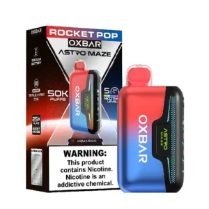 Rocket Pop Oxbar Vape, Astro Maze 50K Disposable