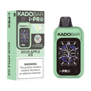 Sour Apple Ice Kado Bar i Pro 35K Puffs Disposable Vape