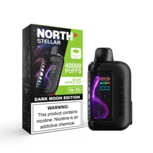 Sour Apple Ice – North Stellar Dark Moon Edition 40K Disposable Vape