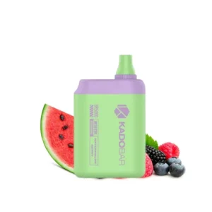 Watermelon Berry Kado Bar BR5000 Zero Nicotine Disposable Vape