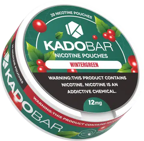 Wintergreen – Kado Bar Nicotine Pouches - 12MG
