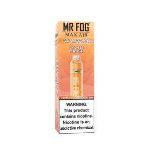 Mr Fog Max Air Lychee Mango Disposable – 3000 Puffs