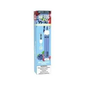 Mr Fog Max Pro Blue Raspberry Cherry Disposable – 2000 Puffs