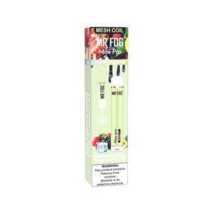 Mr Fog Max Pro Strawberry Kiwi Dark Berries On Ice Disposable – 2000 Puffs