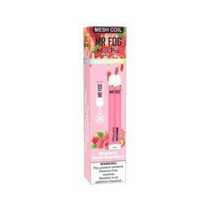Mr Fog Max Pro Raspberry Peach Strawberry Disposable – 2000 Puffs