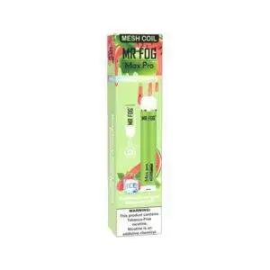 Mr Fog Max Pro Raspberry Green Apple Watermelon On Ice Disposable – 2000 Puffs