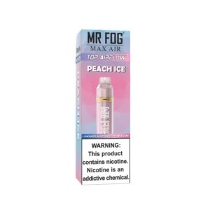 Mr Fog Max Air Peach Ice Disposable – 3000 Puffs