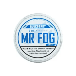 Mr Fog Moist Nicotine Pouches Blueberry