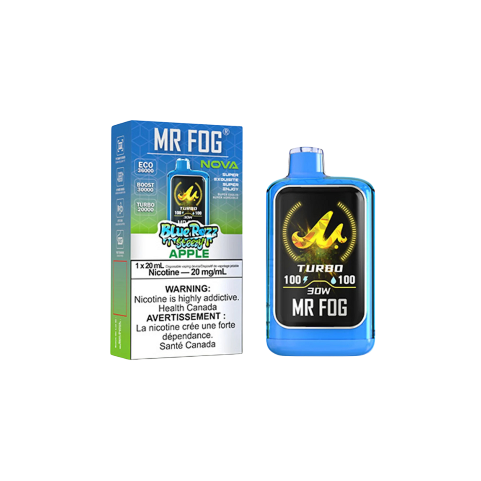 Apple Mr Fog Nova Steezy Edition 36,000 Puffs Disposable Vape