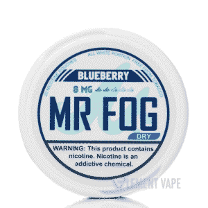Mr Fog DRY Nicotine Pouches Blueberry