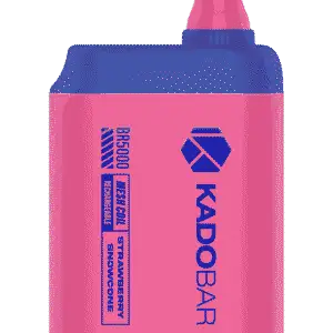 Strawberry Snowcone Kado Bar BR5000 Puffs Disposable Vape