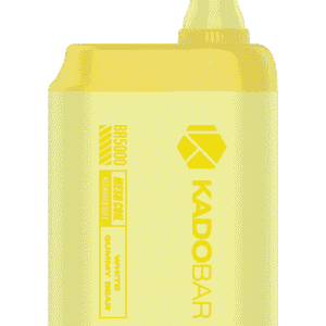 White Gummy Bear Kado Bar BR5000 Puffs Disposable Vape
